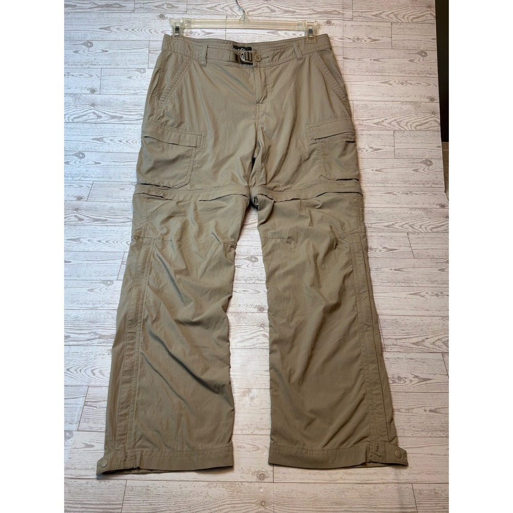 REI Convertible Cargo Pants Womens 10 Petite Tan Gorpcore Granolagirl Hiking